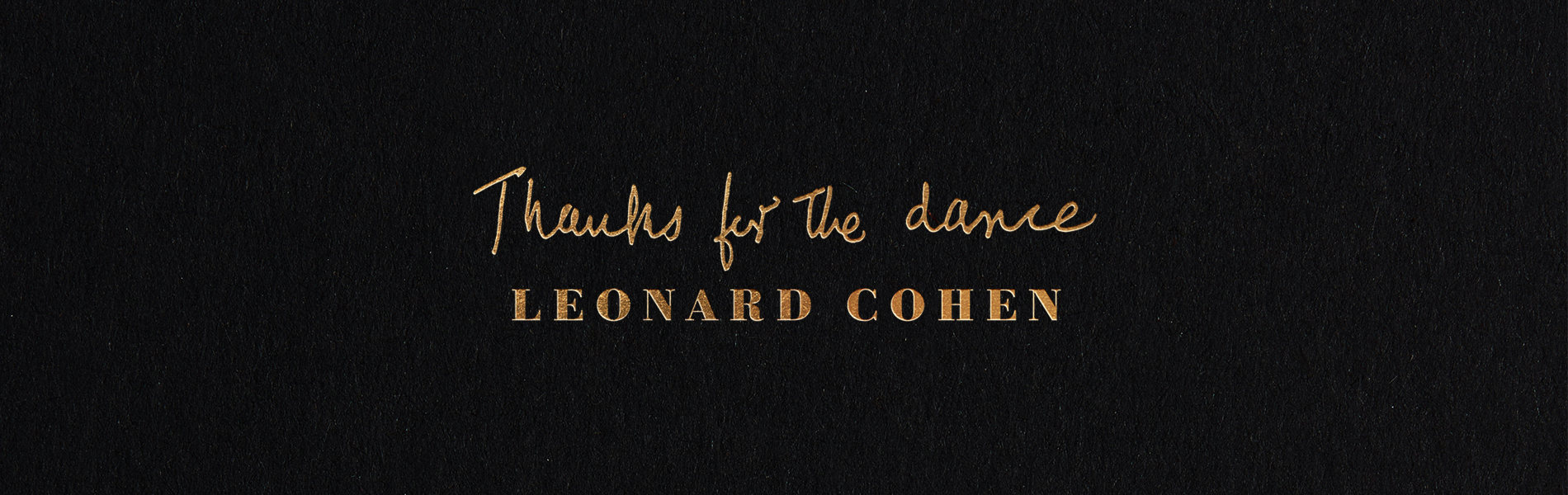 Leonard Cohen US Store logo